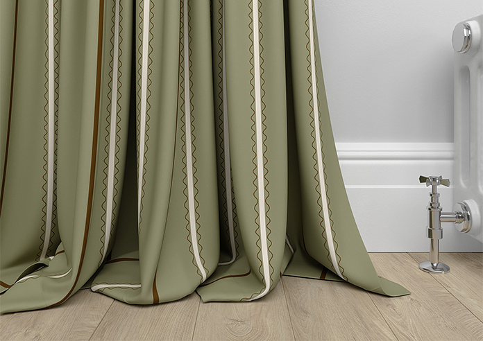 The British Stripe Co. Alfred, Derwent No.1 - Made to Measure Curtains - Image 6